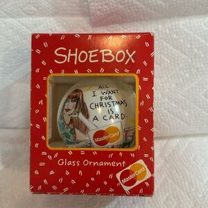 New 1992-Vintage Hallmark Shoebox Greetings “All I Want For Christmas Is A Card”